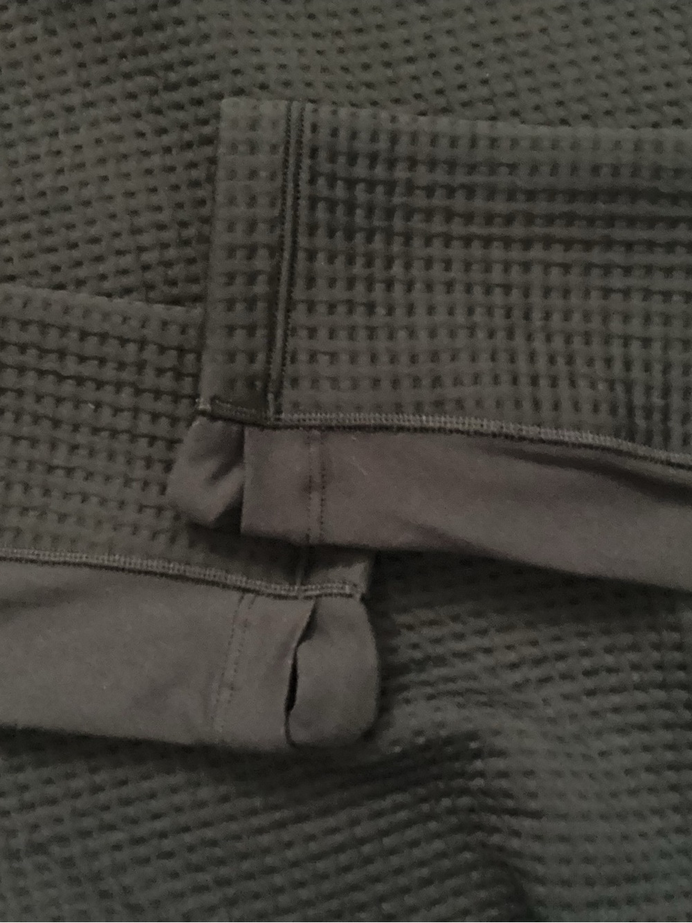 Lululemon Waffle-Knit Half-Zip Jacket, Size 12 - Picture 9 of 11